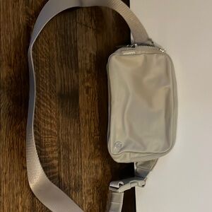 Lululemon Stylish Gray Crossbody Bag